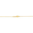 Flower Shaped Gold Pendant with Chain For Kids,,hi-res image number null