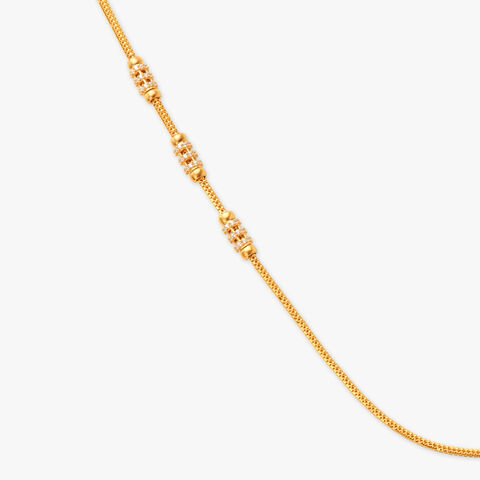 Effortless Elegance Mugappu Chain