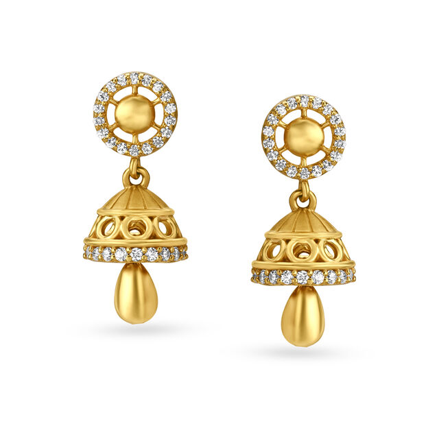 Splendid Contemporary Jhumkas,,hi-res image number null