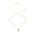 14KT Yellow Gold Glam Gala Pendant with Chain,,hi-res image number null