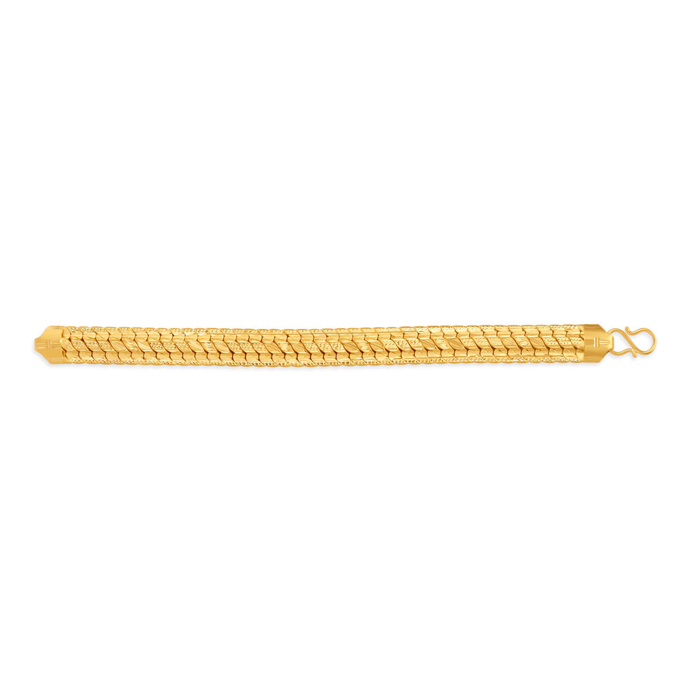 Gold bracelet for mens tanishq best sale