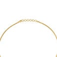 Bold Feather Diamond and Gold Necklace,,hi-res image number null