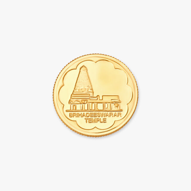 Brihadeeswarar temple 8 gram Gold Coin,,hi-res image number null
