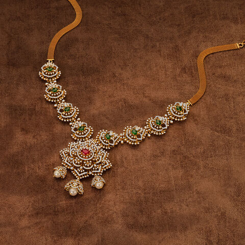 Versatile Heirloom Diamond Necklace Set