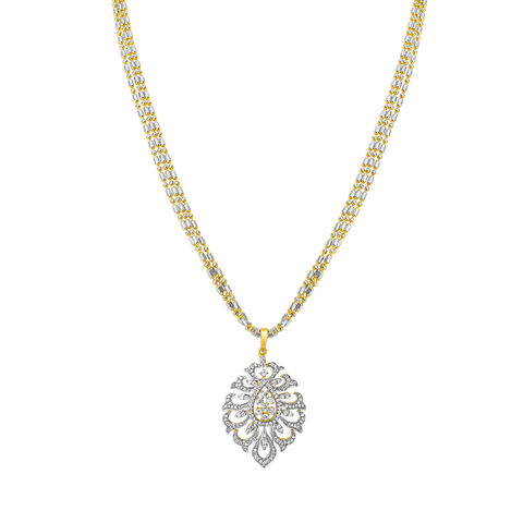 Esther Diamond Pendant with Chain