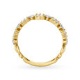 14KT Yellow Gold Diamond Finger Ring,,hi-res image number null