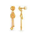 22 Karat Gold Drop Earrings,,hi-res image number null