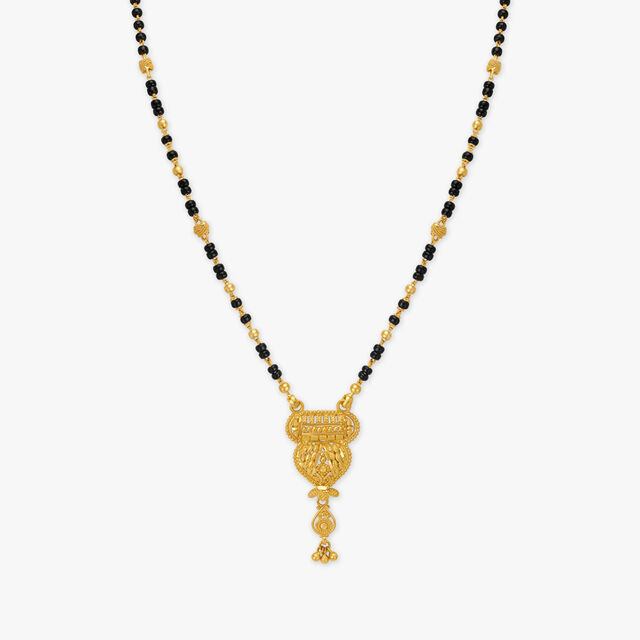 Gorgeous Rawa-work Mangalsutra,,hi-res image number null