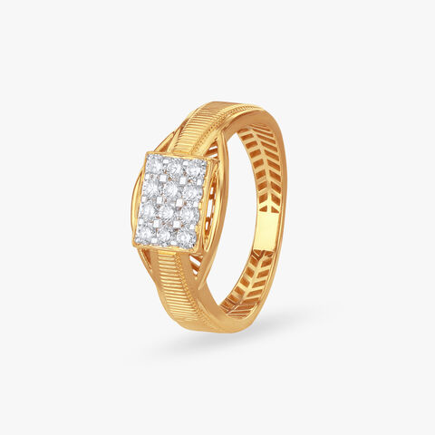 Imperial Shine Diamond Finger Ring for Men