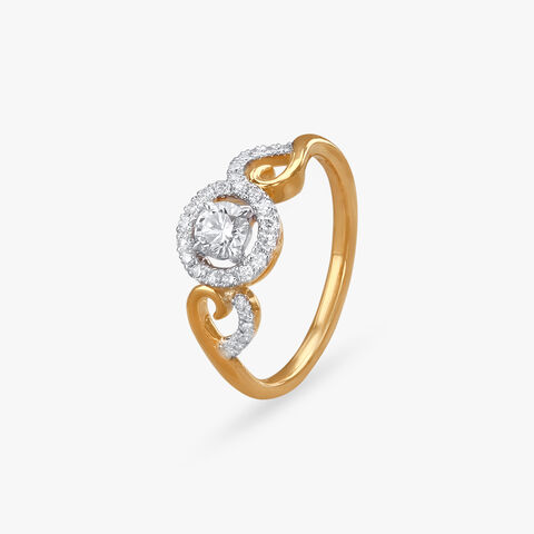 Blissful Love Diamond Couple Rings