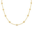 Circular Motif Chain with Un-cut Diamonds,,hi-res image number null