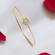 14 KT Yellow Gold Little Joys Diamond Bangle,,hi-res image number null