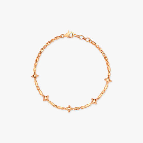 Radiant Lattice Gold Bracelet