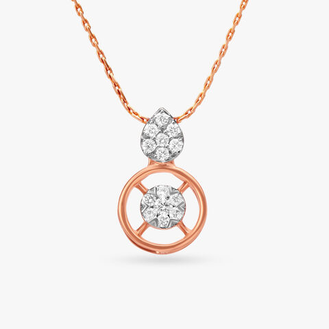 Aura Loop Diamond Pendant