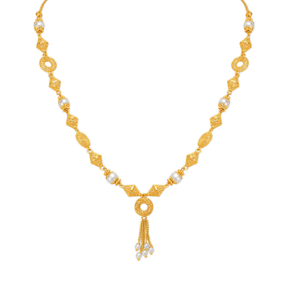 Tanishq gold haar designs sales with price