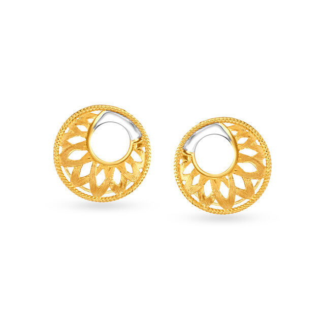Contemporary Graceful Stud Earrings,,hi-res image number null