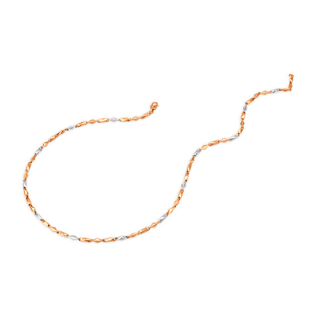 Modern Dual Tone Gold Chain For Men,,hi-res image number null