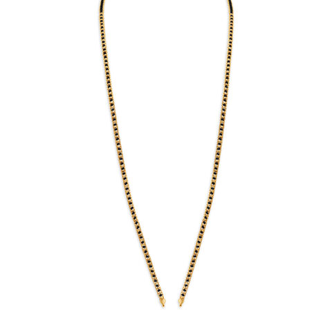 Striking 22 Karat Yellow Gold Beaded Mangalsutra