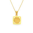 Sai Baba Engraved Men's Laser Cut Pendant,,hi-res image number null