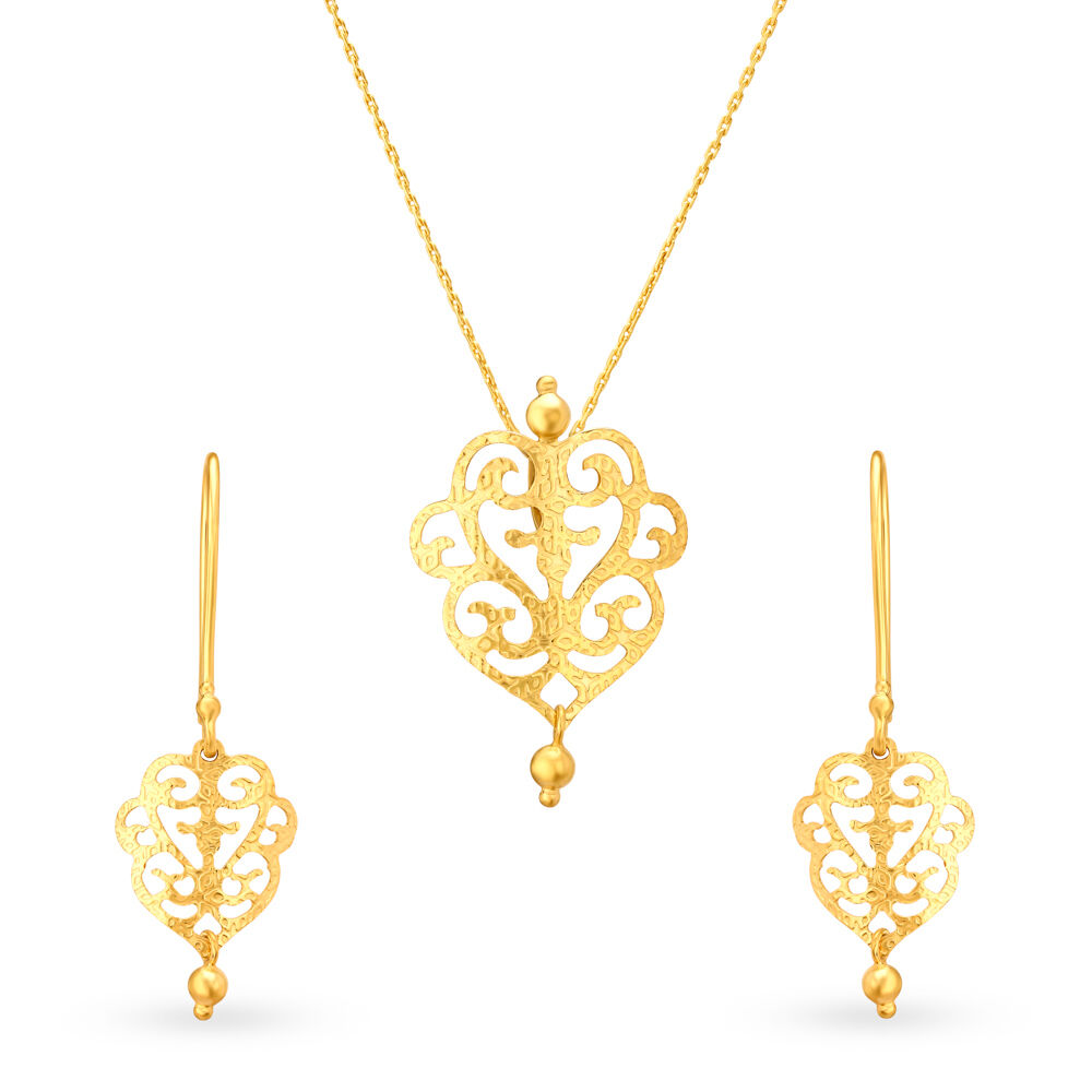 Laser cut gold necklace 2025