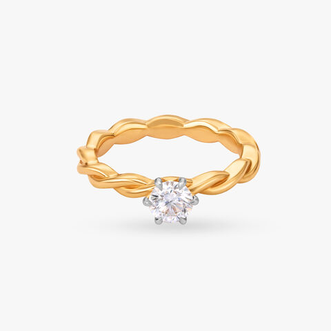 Nebulous Vogue Celeste Solitaire Ring