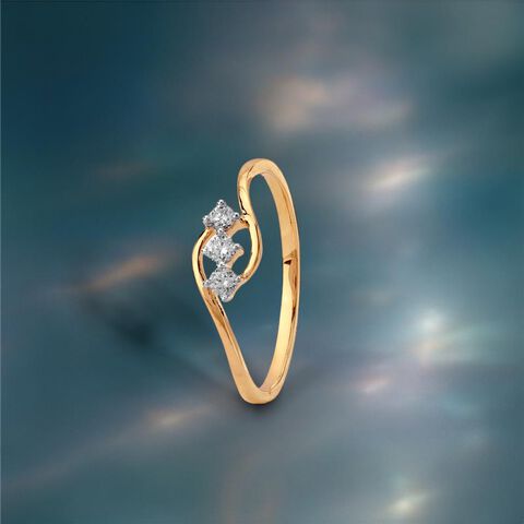 Split Shine Diamond Ring