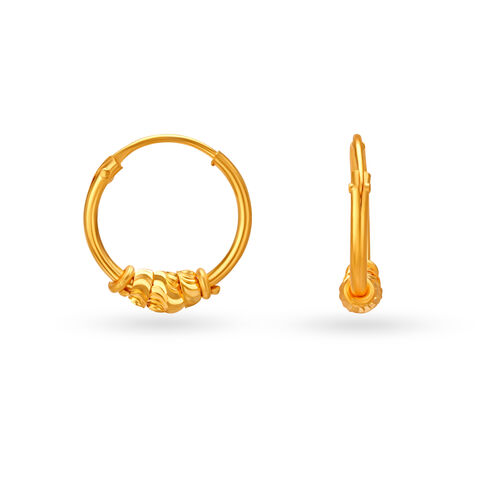 Charming Traditional Hoop Earrings
