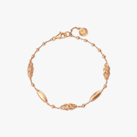 Timeless Weave Gold Bracelet