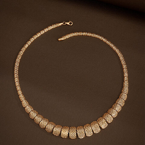 Ethereal Gleam Gold Necklace