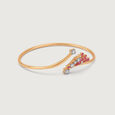Nebula's Twilight Pink Sapphire 14KT Bangle,,hi-res image number null