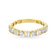 14KT Yellow Gold Diamond Finger Ring,,hi-res image number null