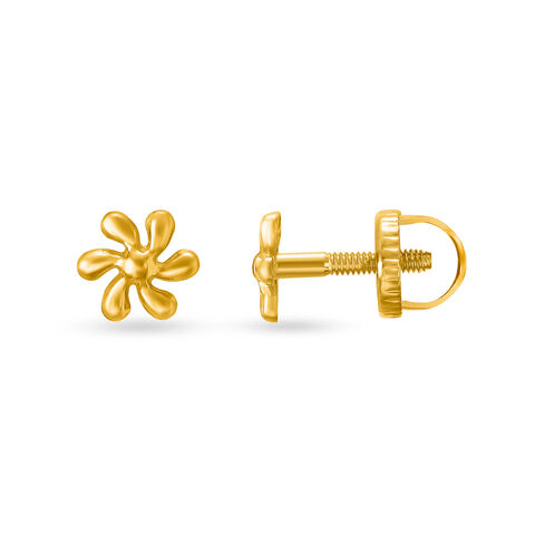 Minimalistic Stud Earrings for Kids