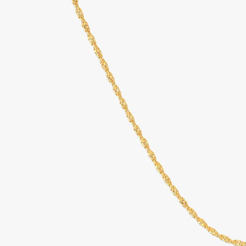 Spiral Luxe Gold Chain