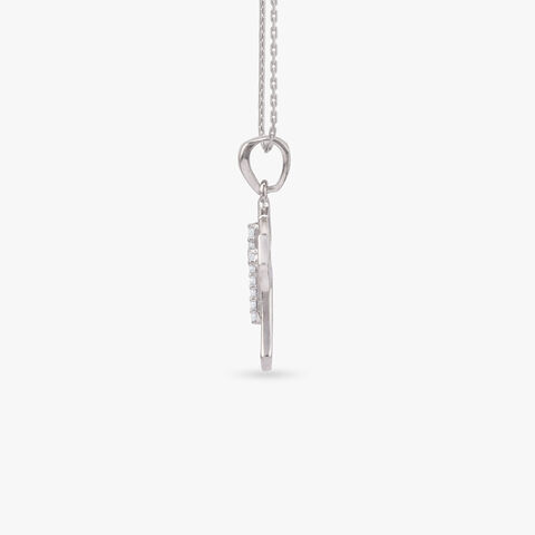 Radiant Grace Silver Pendant