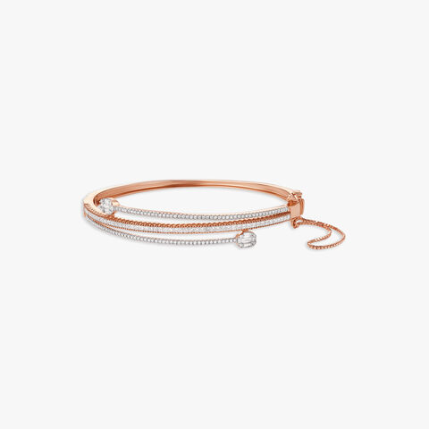 Graceful Drape Diamond Bangle