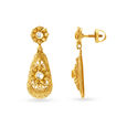 Majestic Antique Gold Necklace Set,,hi-res image number null