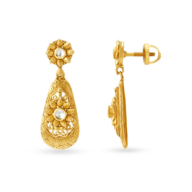 Majestic Antique Gold Necklace Set,,hi-res image number null