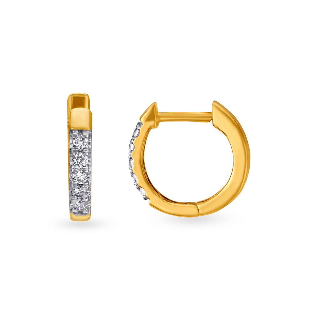 Eternity Diamond Bali Earrings