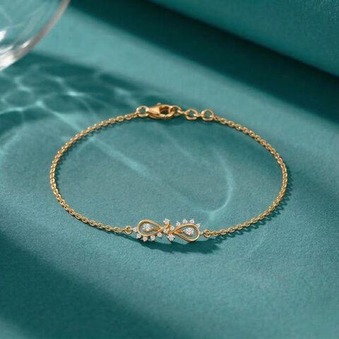 Bloom Arc Diamond Bracelet