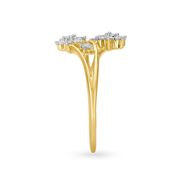 Ravishing Nakshatra Diamond Finger Ring,,hi-res image number null