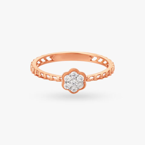 Subtle Embellishments Diamond Ring