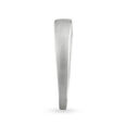 Sleek Geometric Platinum and Diamond Ring,,hi-res image number null
