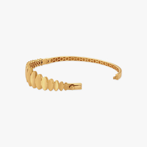 Unique Oval Bangle