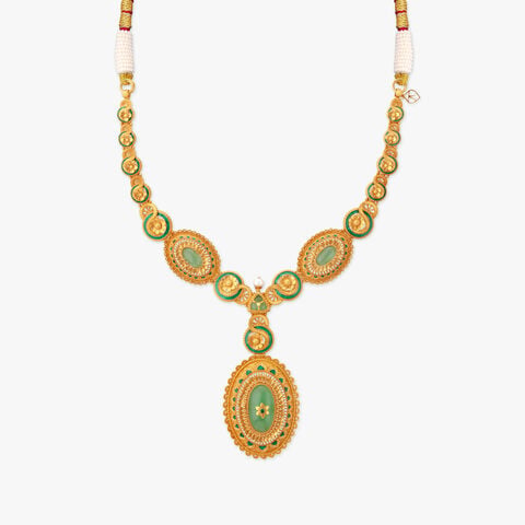 Cosmic Infinity Gold Necklace Set