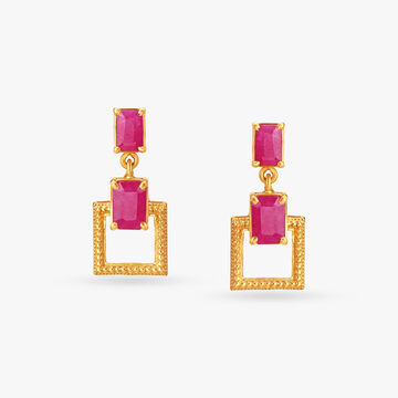 Luxurious Gold Drop Earrings