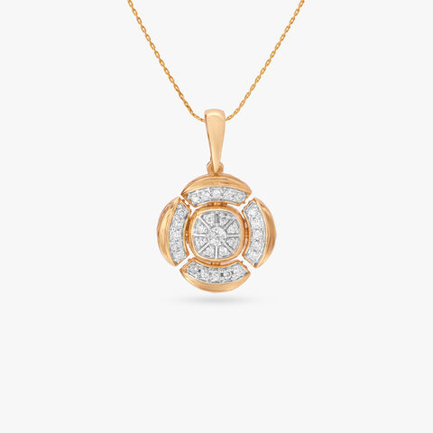 Radiant Rewind Diamond Pendant