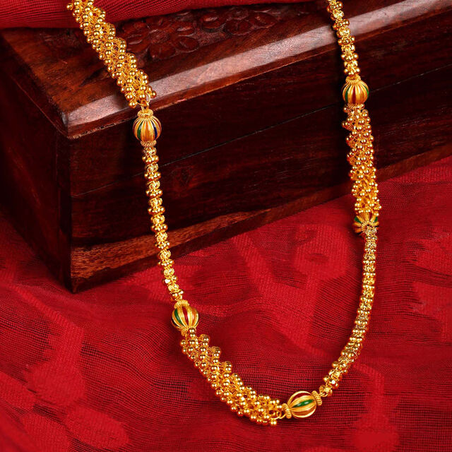 Dainty Bengali Gold floral Chain