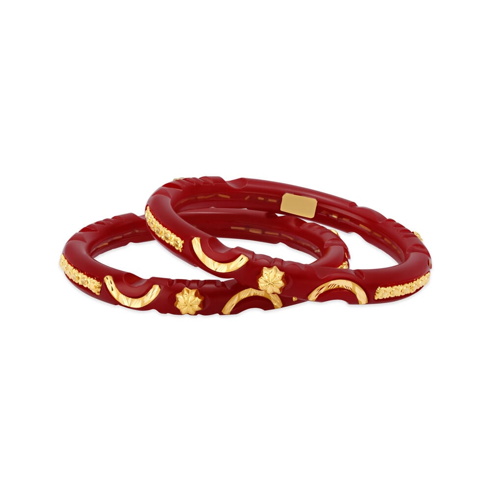 Tanishq pola store bangles with price