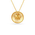 Sharp Gold Pendant,,hi-res image number null