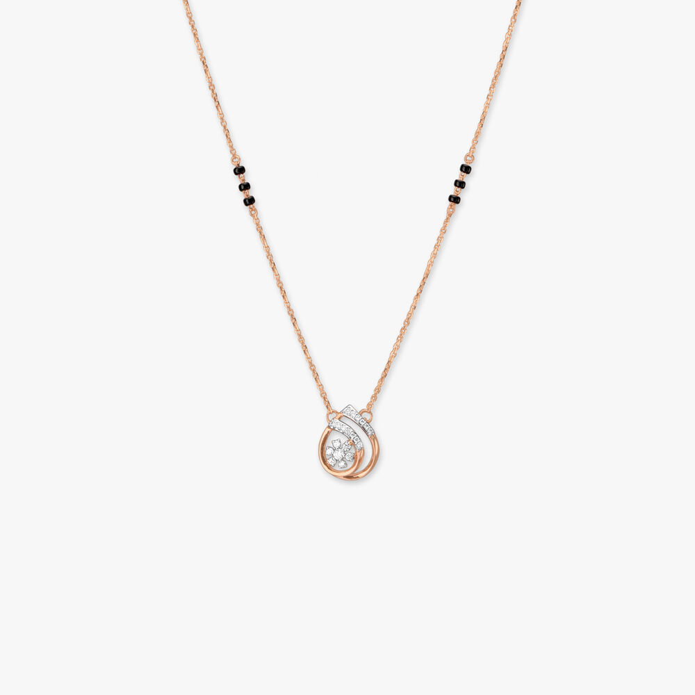 Tanishq mangalsutra set top